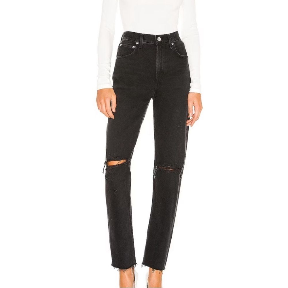 Agolde Cherie High Rise Straight Jeans